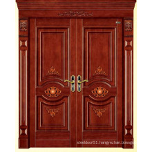 Fancy entry door garage door wood garage door